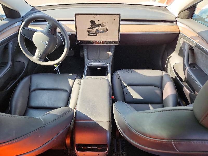 2023 Tesla Model 3 VIN 5YJ3E1EA3PF555543 COPART salvage auction — FRONT END, Ca - Salvage Certificate, sold $6,200 on 2026-07-16 (photo 8)