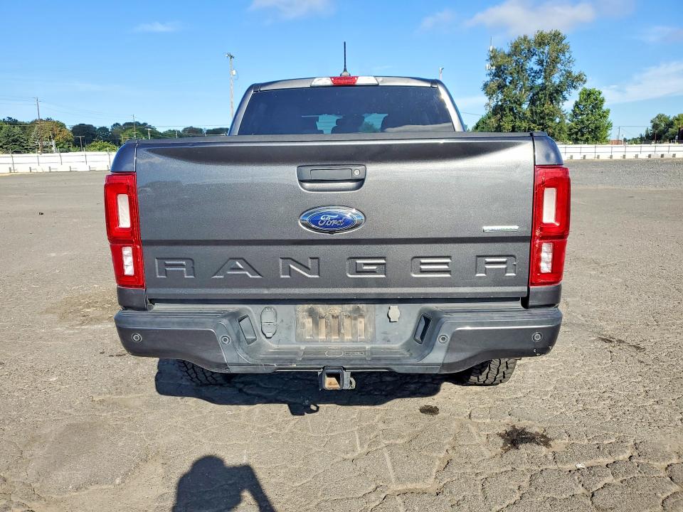 2020 Ford Ranger VIN 1FTER4FH0LLA42722 COPART salvage auction — HAIL, Or - Salvage Title Certificate, sold $14,900 on 2026-08-19 (photo 6)
