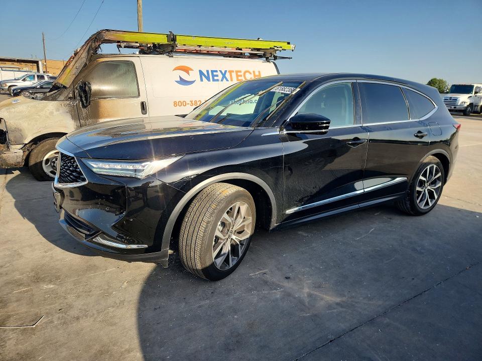 2024 Acura Mdx VIN 5J8YD9H40RL007739 — COPART salvage auction photo
