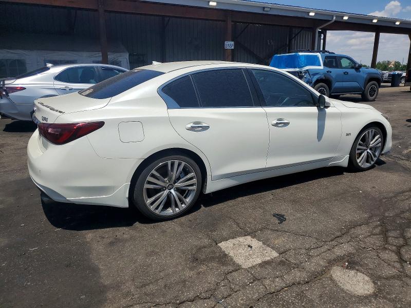 2018 Infiniti Q50 VIN JN1EV7AP6JM360477 COPART salvage auction — FRONT END, CO - DEALER ONLY CLEAN TITLE (P), sold $3,800 on 2026-07-30 (photo 3)