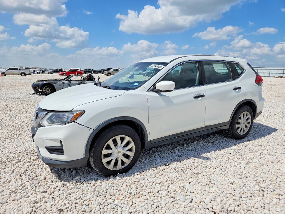 2017 Nissan Rogue VIN KNMAT2MT2HP543753 COPART salvage auction — SIDE, Tx - Salvage Vehicle Title, sold $200 on 2026-07-23 (photo 1)