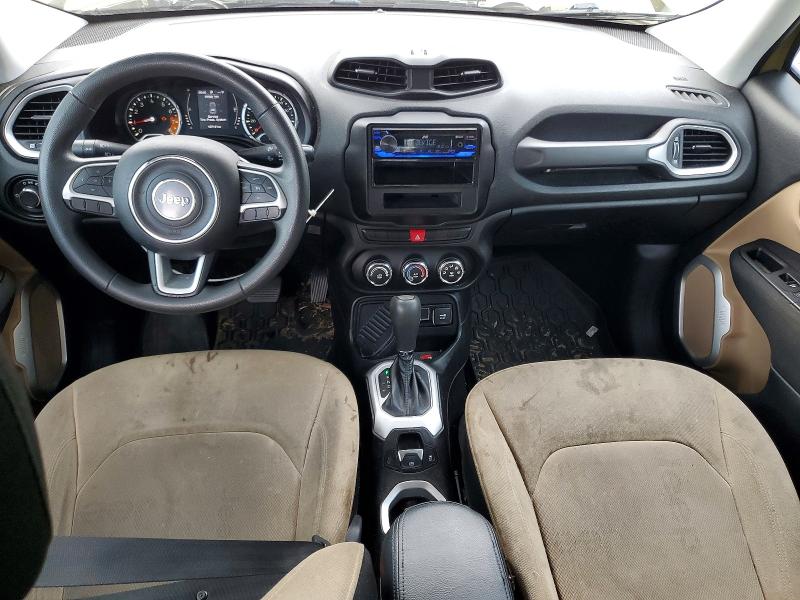2015 Jeep Renegade VIN ZACCJAAT2FPB83199 COPART salvage auction — FRONT END, Al - Cert Of Title-Salvage Title, sold $1,150 on 2026-08-20 (photo 8)