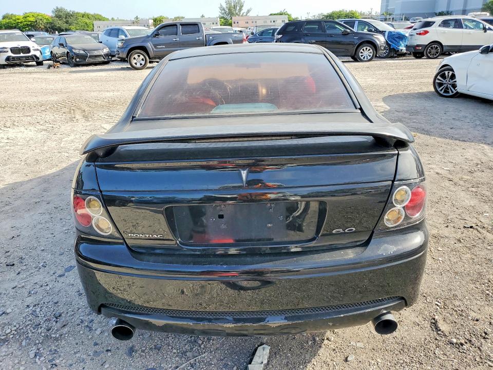 2006 Pontiac Gto VIN 6G2VX12U26L514566 COPART salvage auction — MINOR DENT/SCRATCHES, FL - CERTIFICATE OF TITLE, sold $2,050 on 2026-07-24 (photo 6)