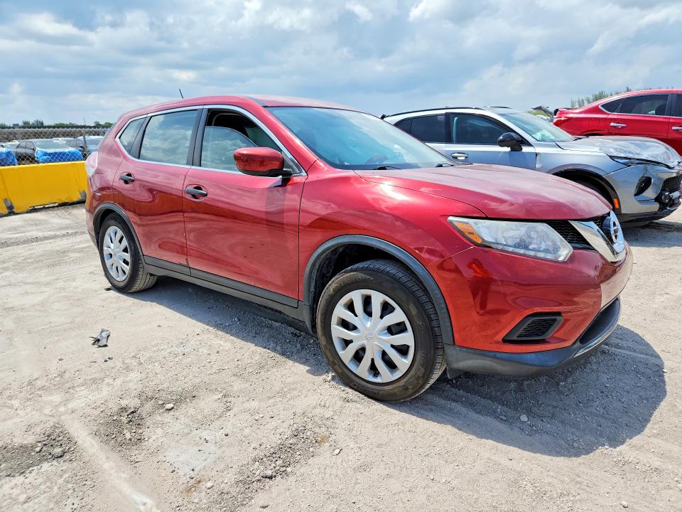 2016 Nissan Rogue VIN KNMAT2MT1GP613869 COPART salvage auction — REAR END, Fl - Cert Of Title Slvg Rebuildable, sold $1,050 on 2026-07-15 (photo 4)