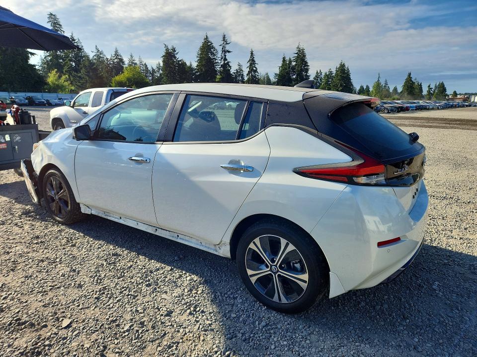 2022 Nissan Leaf VIN 1N4BZ1CV8NC551283 COPART salvage auction — FRONT END, Wa - Bill Of Sale, sold $7,500 on 2026-08-07 (photo 2)