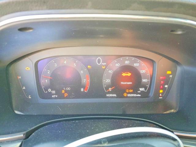 2023 Acura Integra VIN 19UDE4H31PA008896 COPART salvage auction — FRONT END, Ca - Salvage Certificate, sold $5,600 on 2026-07-08 (photo 9)