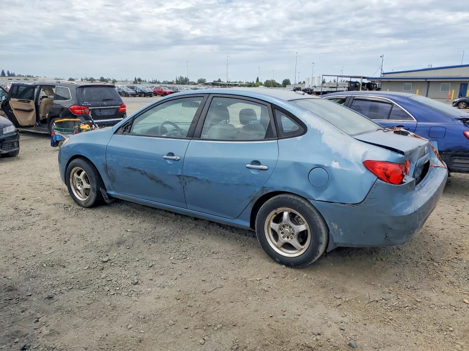 2007 Hyundai Elantra VIN KMHDU46D17U262454 COPART salvage auction — REAR END, CA - SALVAGE CERTIFICATE, sold $225 on 2026-07-21 (photo 2)
