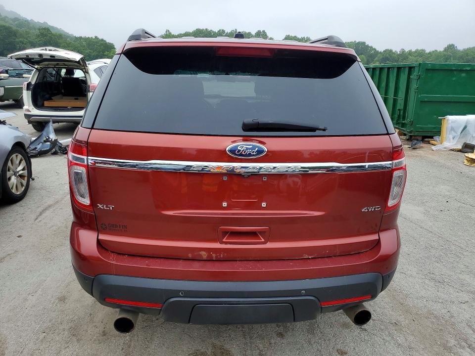 2014 Ford Explorer VIN 1FM5K8D86EGB88936 COPART salvage auction — FRONT END, Pa - Certificate Of Salvage, sold $1,500 on 2026-07-30 (photo 6)