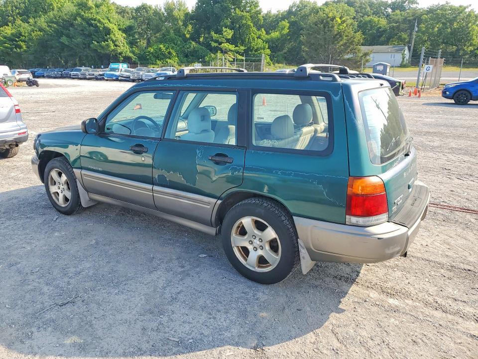 1999 Subaru Forester VIN JF1SF6559XH730022 COPART salvage auction — FRONT END, PA - CERTIFICATE OF SALVAGE, sold $125 on 2026-07-30 (photo 2)