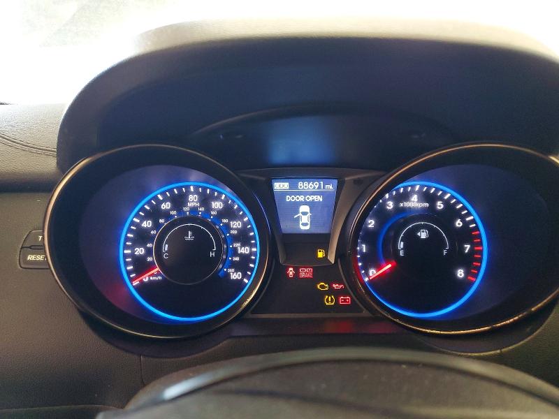 2014 Hyundai Genesis VIN KMHHT6KD3EU121243 COPART salvage auction — HAIL, Tx - Certificate Of Title, sold $450 on 2026-07-31 (photo 9)