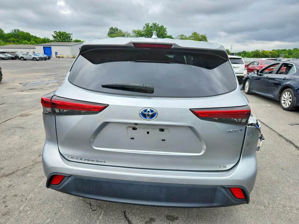 2021 Toyota Highlander VIN 5TDBBRCH6MS521249 COPART salvage auction — SIDE, Nj - Cert Of Title-Salvage, sold $6,800 on 2026-07-21 (photo 6)