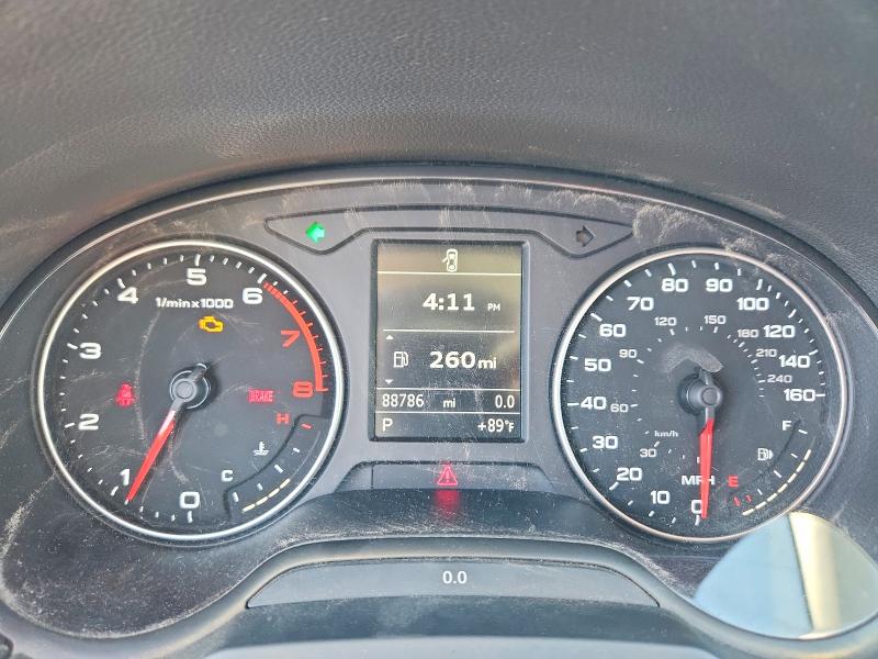 2015 Audi A3 VIN WAUACGFF0F1002699 COPART salvage auction — FRONT END, CA - SALVAGE CERTIFICATE, sold $750 on 2026-07-24 (photo 9)