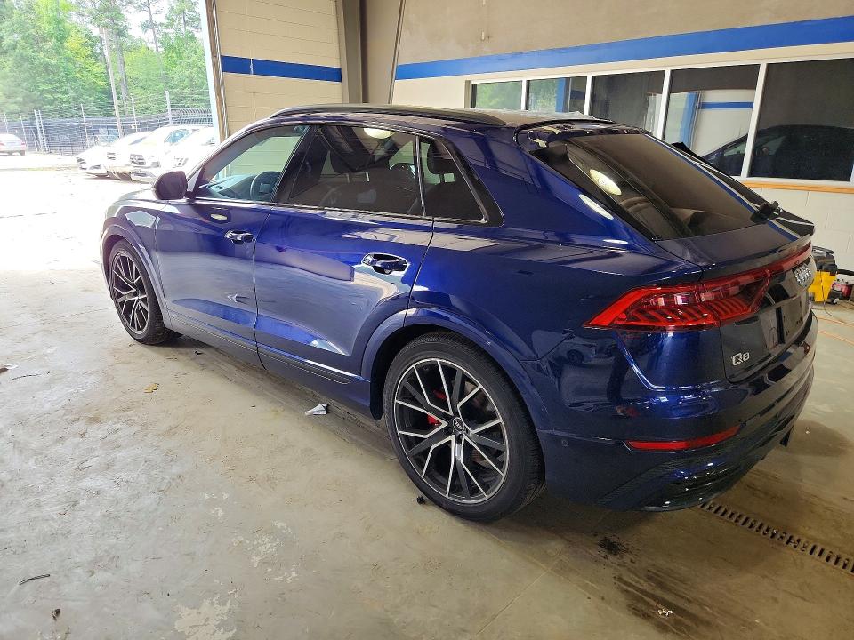 2021 Audi Q8 VIN WA1FVAF13MD012167 COPART salvage auction — ROOF, Va - Cert Of Title - Salvage, sold $7,500 on 2026-07-24 (photo 2)