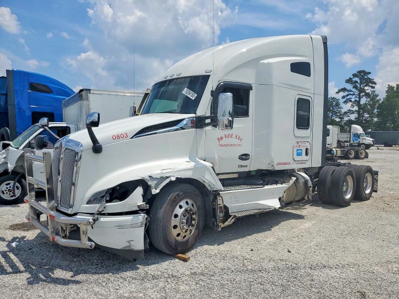 2022 Kenworth T680 VIN 1XKYD49X6NJ154698 COPART salvage auction — FRONT END, GA - CERT OF TITLE-SALVAGE, sold $14,200 on 2026-07-30 (photo 2)