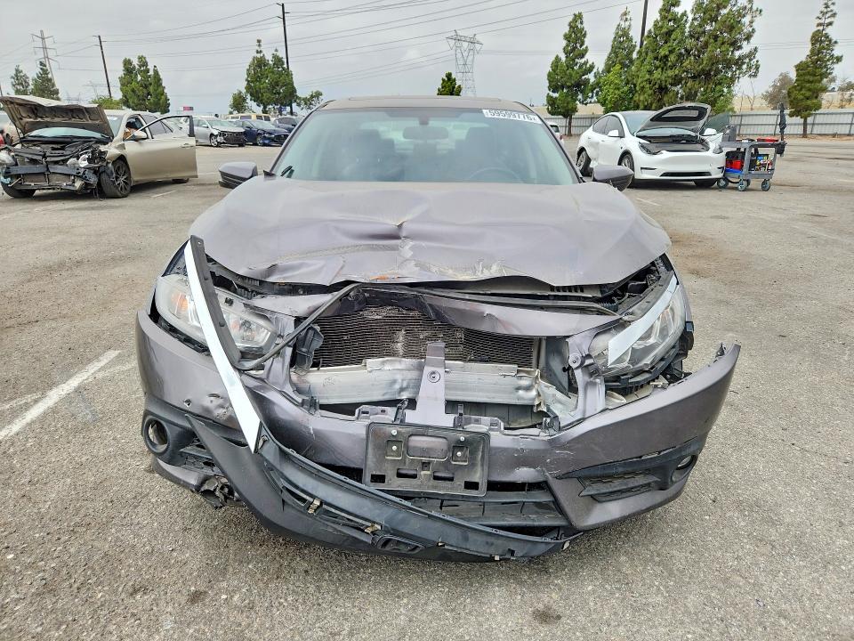 2019 Honda Civic VIN JHMFC1F39JX039167 COPART salvage auction — FRONT END, CA - SALVAGE CERTIFICATE, sold $3,150 on 2026-07-21 (photo 5)