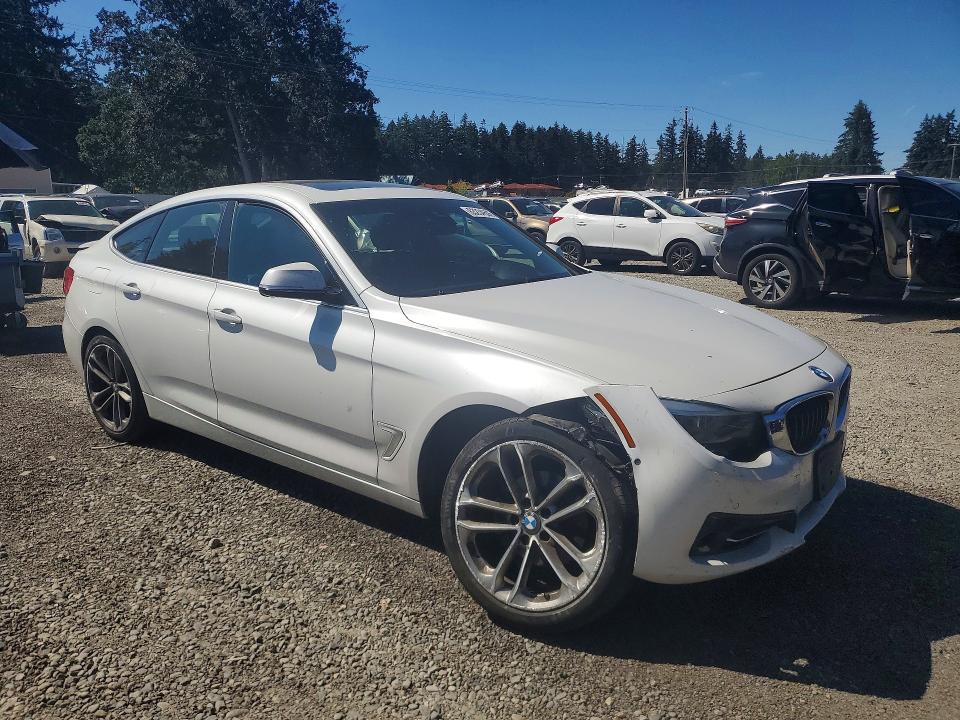 2017 BMW 3er VIN WBA8Z9C34HG827261 COPART salvage auction — FRONT END, Wa - Bill Of Sale, sold $1,250 on 2026-08-07 (photo 4)