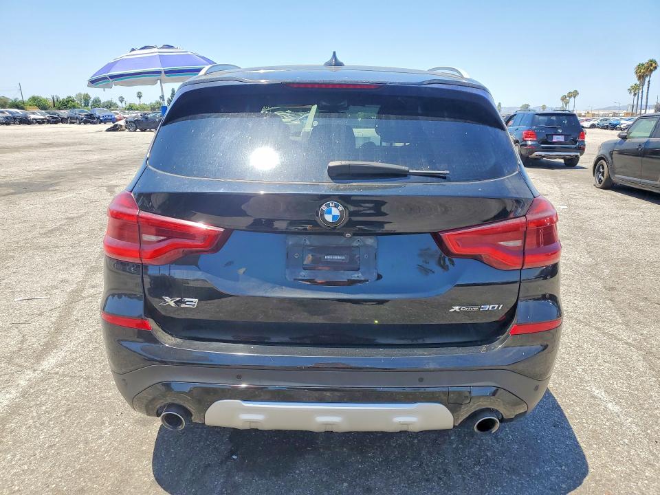 2020 BMW X3 VIN 5UXTY5C01L9B46052 COPART salvage auction — SIDE, Ca - Salvage Certificate, sold $14,500 on 2026-07-28 (photo 6)