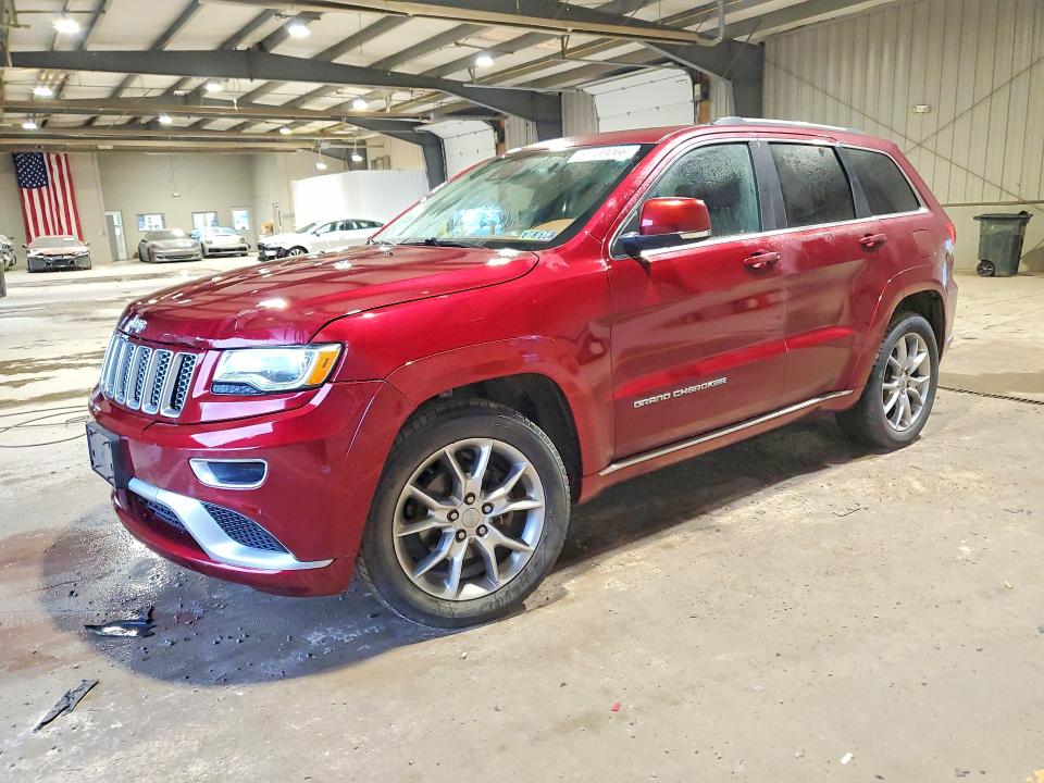 2016 Jeep Cherokee VIN 1C4RJFJG9GC325533 COPART salvage auction — SIDE, Pa - Certificate Of Salvage, sold $2,900 on 2026-08-12 (photo 1)
