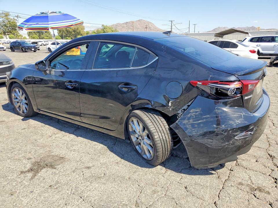 2014 Mazda 3 VIN JM1BM1W32E1140024 COPART salvage auction — REAR END, Ca - Salvage Certificate, sold $1,550 on 2026-07-30 (photo 2)