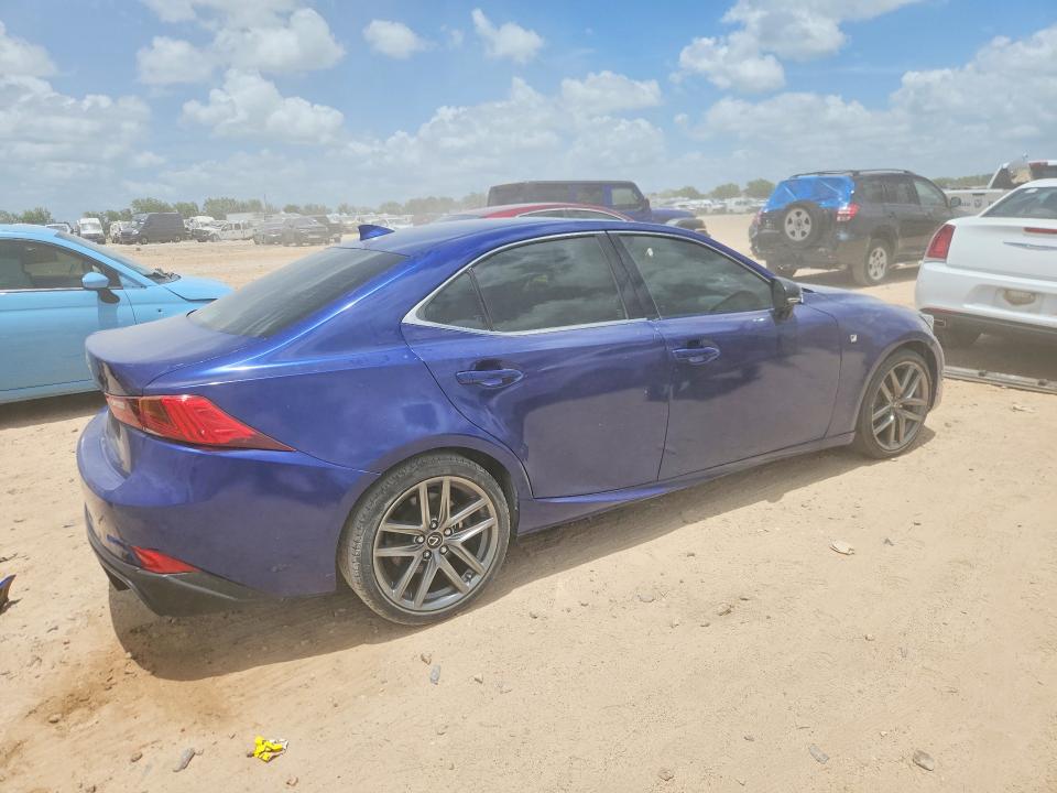 2018 Lexus Is VIN JTHBA1D27J5083680 COPART salvage auction — FRONT END, Tx - Cert Of Title-Rebuilt Salvage, sold $6,500 on 2026-07-23 (photo 3)