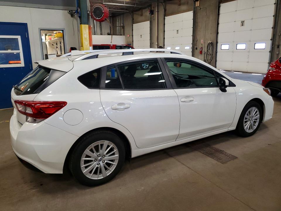 2018 Subaru Impreza VIN 4S3GTAD62J3720345 COPART salvage auction — HAIL, Mn - Cert Of Title-Salvage, sold $7,700 on 2026-08-13 (photo 3)