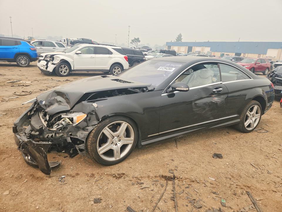 2009 Mercedes-benz Cl-klasse VIN WDDEJ86XX9A022610 COPART salvage auction — FRONT END, MI - CERTIFICATE OF TITLE, sold $2,950 on 2026-07-31 (photo 1)