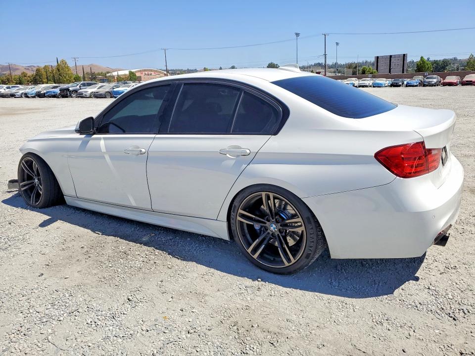 2014 BMW VIN WBA3A9G54ENS64880 COPART salvage auction — FRONT END, Ca - Salvage Certificate, sold $200 on 2026-08-19 (photo 2)