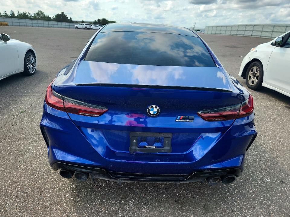 2022 BMW M8 VIN WBSGV0C0XNCH03263 COPART salvage auction — UNDERCARRIAGE, Mn - Cert Of Title-Salvage, sold $35,500 on 2026-07-21 (photo 6)