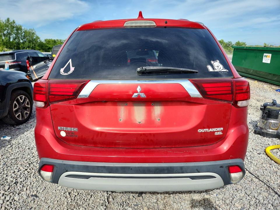 2019 Mitsubishi Outlander VIN JA4AZ3A3XKZ039403 COPART salvage auction — NORMAL WEAR, Mt - Certificate Of Title, sold $1,650 on 2026-07-30 (photo 6)