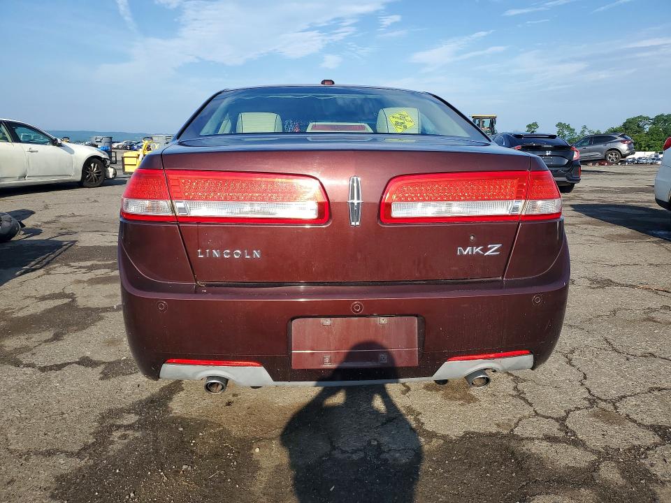2012 Lincoln Mkz VIN 3LNHL2GC3CR808946 COPART salvage auction — FRONT END, PA - CERTIFICATE OF SALVAGE, sold $175 on 2026-07-28 (photo 6)