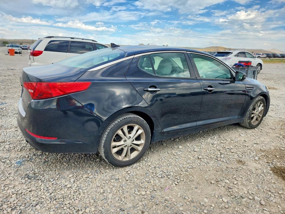 2013 Kia Optima VIN 5XXGM4A76DG098722 COPART salvage auction — MINOR DENT/SCRATCHES, UT - CERTIFICATE OF TITLE, sold $500 on 2026-07-31 (photo 3)