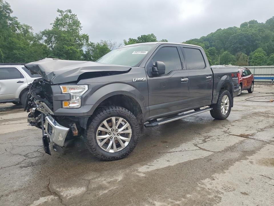 2016 Ford VIN 1FTEW1EF1GFA25083 COPART salvage auction — FRONT END, Pa - Certificate Of Salvage, sold $3,750 on 2026-07-23 (photo 1)