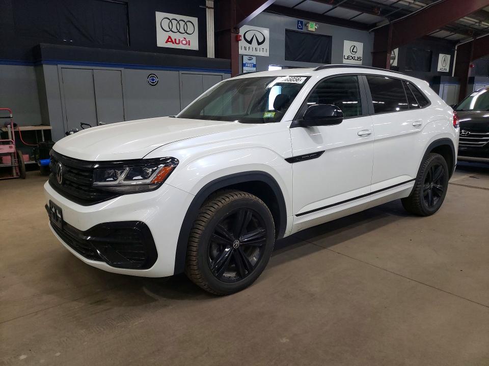 2023 Volkswagen Atlas cross sport VIN 1V2SC2CA9PC222673 COPART salvage auction — SIDE, Vt - Cert Of Title-Salvage Vehicle (P), sold $17,600 on 2026-07-27 (photo 1)