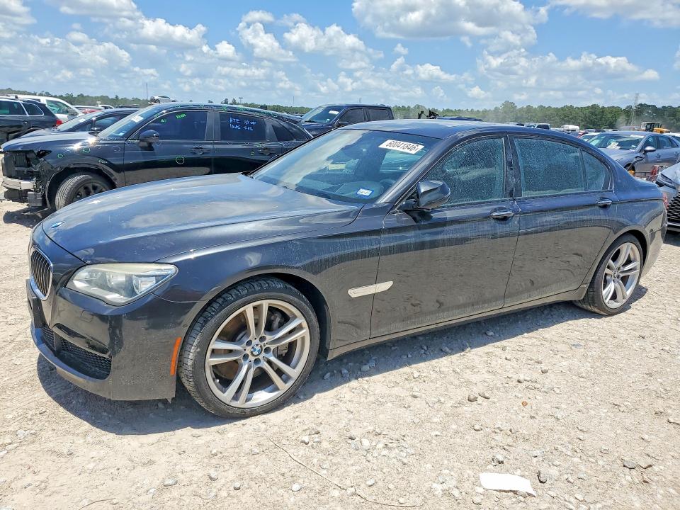 2015 BMW 7er VIN WBAYE8C51FD780907 COPART salvage auction — WATER/FLOOD, Tx - Salvage Title-Flood Damage, sold $2,050 on 2026-07-21 (photo 1)