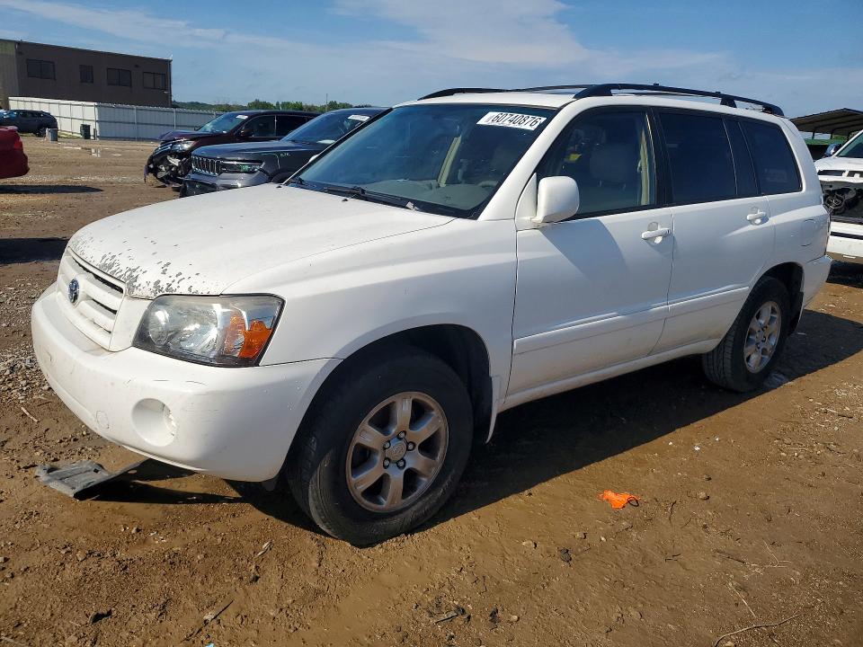 2006 Toyota Highlander VIN JTEEP21AX60143871 COPART salvage auction — REAR END, Mo - Salvage Certificate Of Title, sold $550 on 2026-07-30 (photo 1)