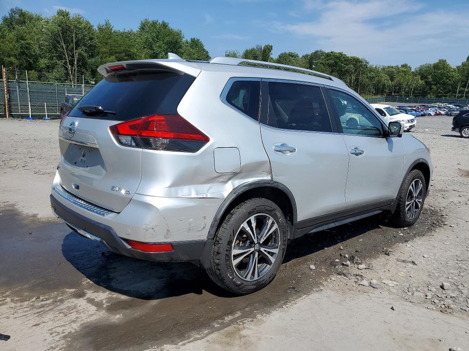 2020 Nissan Rogue VIN JN8AT2MV3LW120927 COPART salvage auction — REAR END, Pa - Certificate Of Salvage, sold $500 on 2026-07-29 (photo 3)