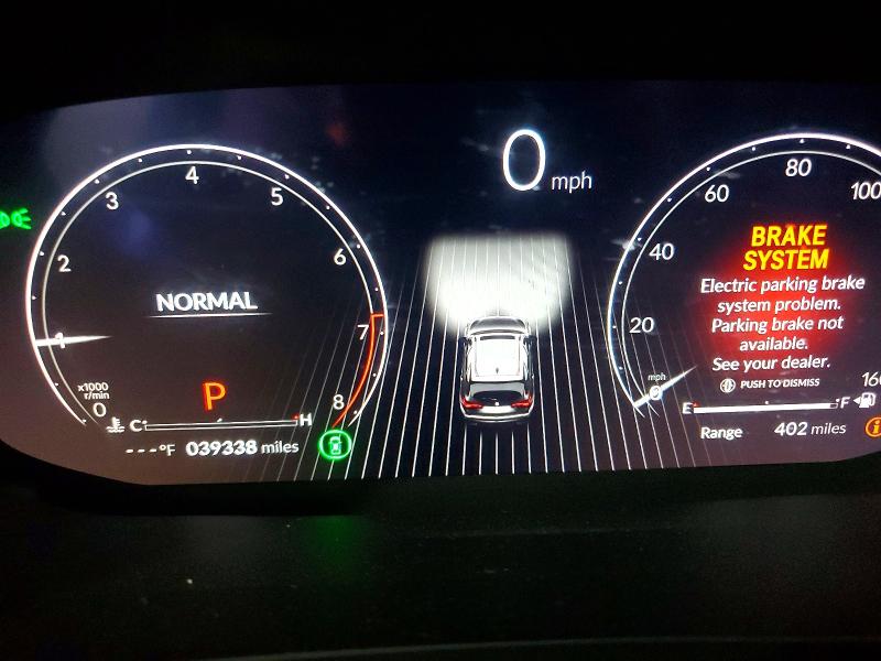 2023 Acura Mdx VIN 5J8YE1H36PL036746 COPART salvage auction — FRONT END, Ny - Mv-907A Salvage Certificate, sold $2,200 on 2026-07-20 (photo 9)