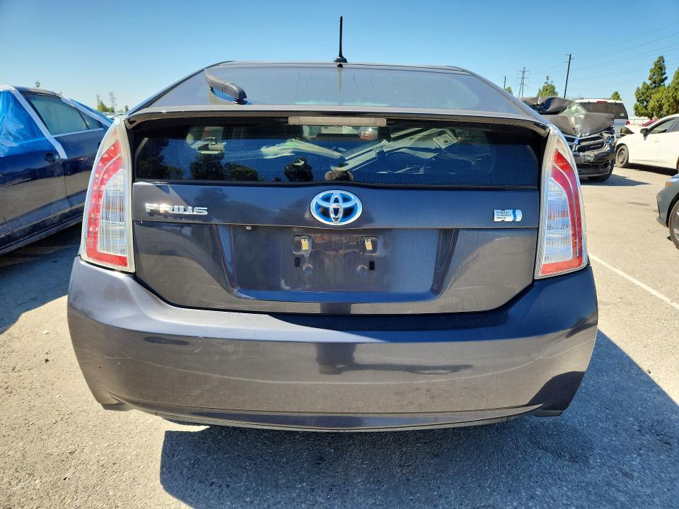 2015 Toyota Prius VIN JTDKN3DU2F0470967 COPART salvage auction — FRONT END, Ca - Salvage Certificate, sold $150 on 2026-07-21 (photo 6)