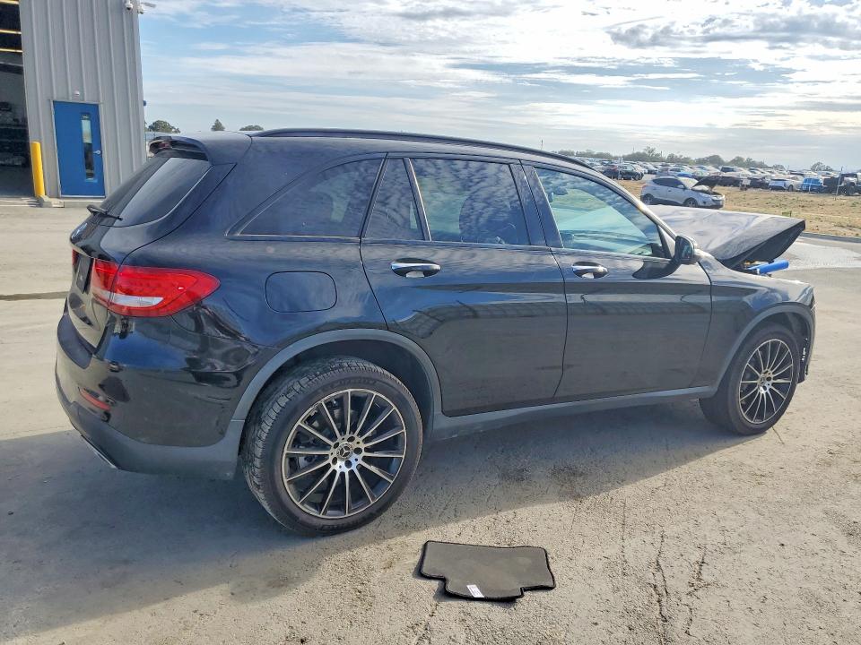 2018 Mercedes-benz Glc VIN WDC0G4JB9JV024010 COPART salvage auction — FRONT END, Ca - Salvage Certificate, sold $3,950 on 2026-08-04 (photo 3)