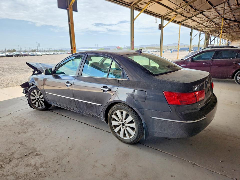 2009 Hyundai Sonata VIN 5NPEU46C29H548181 COPART salvage auction — FRONT END, Az - Certificate Of Title (P), sold $500 on 2026-07-20 (photo 2)
