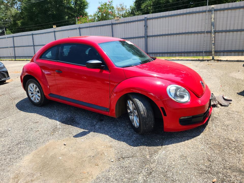 2014 Volkswagen Beetle VIN 3VWFP7AT6EM604032 COPART salvage auction — FRONT END, AL - CERT OF TITLE-SALVAGE TITLE, sold $325 on 2026-08-10 (photo 4)