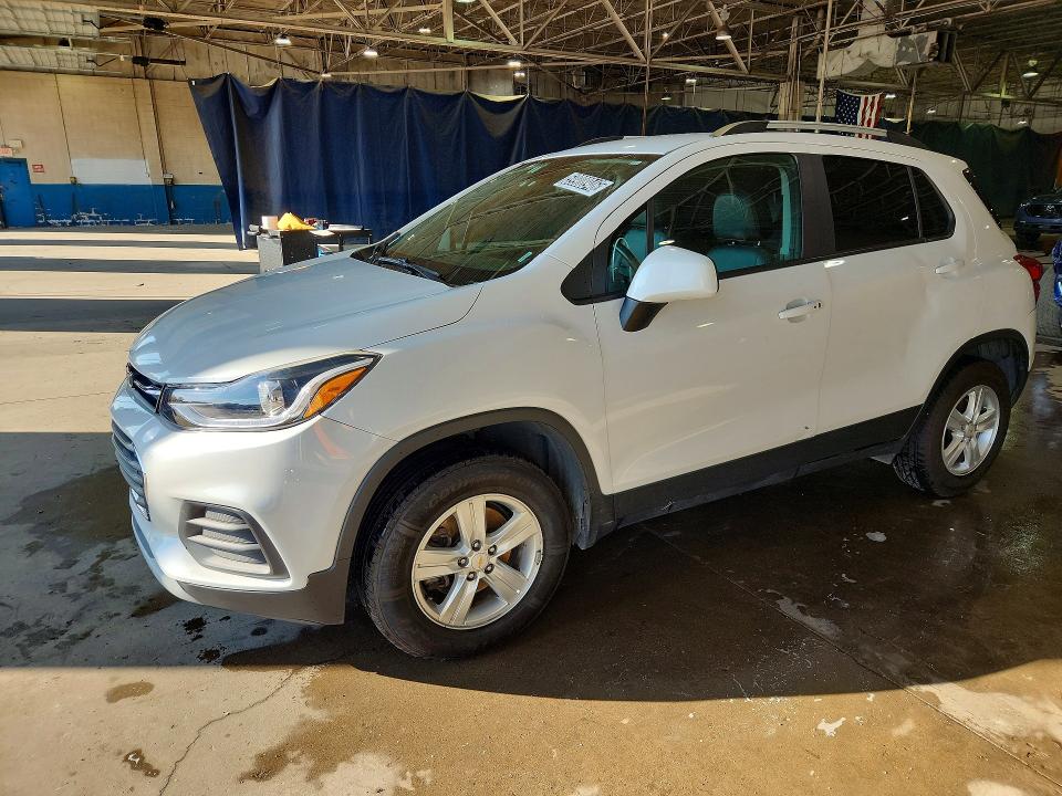2021 Chevrolet Trax VIN KL7CJPSB3MB348867 COPART salvage auction — REAR END, FL - CERTIFICATE OF TITLE, sold $3,250 on 2026-07-20 (photo 1)