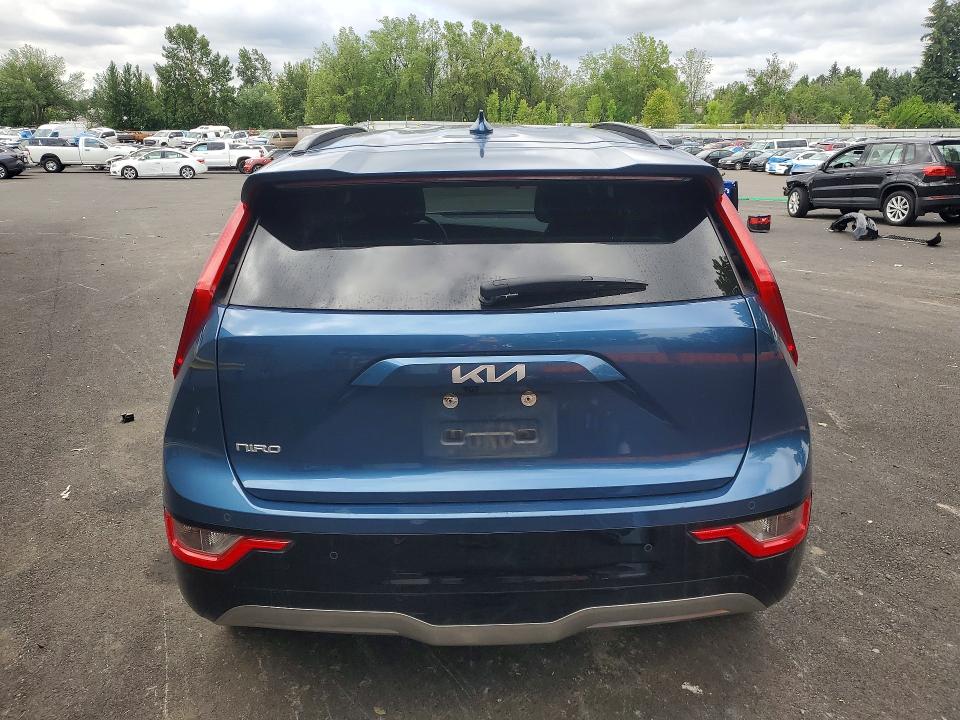 2023 Kia Niro VIN KNDCR3L14P5021343 COPART salvage auction — FRONT END, Ca - Certificate Of Title, sold $4,950 on 2026-07-20 (photo 6)