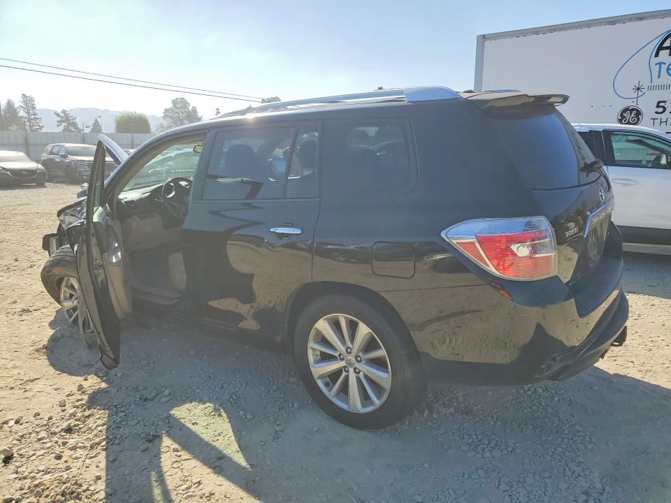 2009 Toyota Highlander hybrid VIN JTEEW44A492031828 COPART salvage auction — FRONT END, CA - SALVAGE CERTIFICATE, sold $850 on 2026-07-28 (photo 2)
