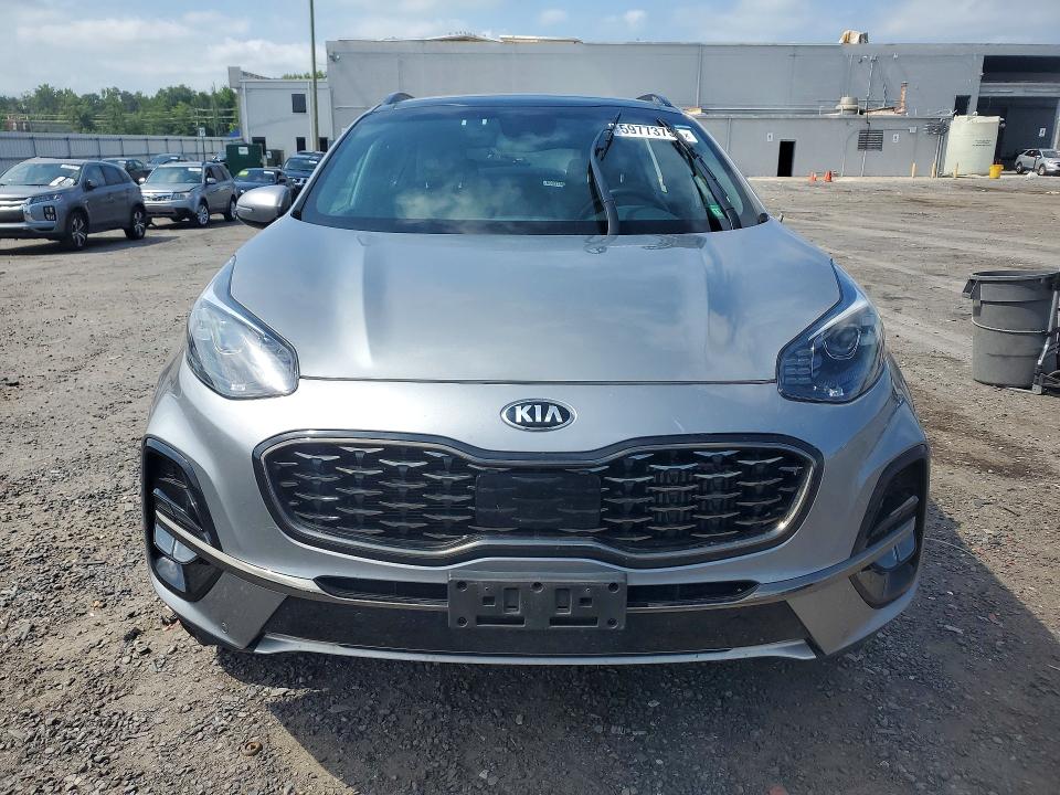 2021 Kia Sportage VIN KNDPRCA69M7874563 COPART salvage auction — SIDE, Va - Cert Of Title - Salvage, sold $4,200 on 2026-07-22 (photo 5)