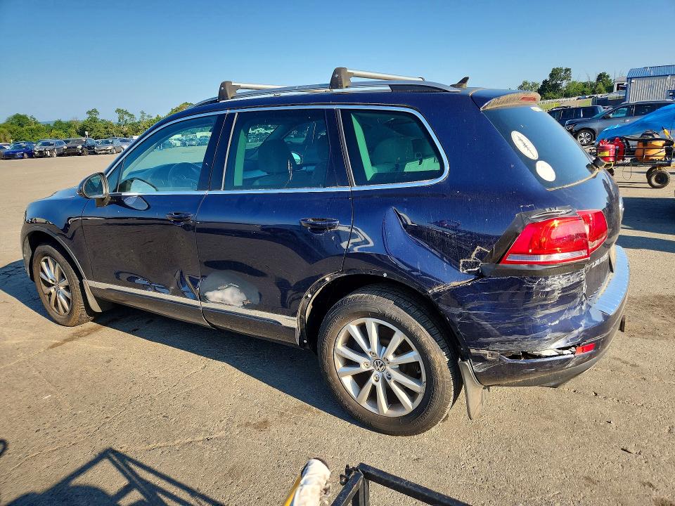 2013 Volkswagen Touareg VIN WVGEF9BP3DD001589 COPART salvage auction — SIDE, Pa - Certificate Of Salvage, sold $1,250 on 2026-08-07 (photo 2)