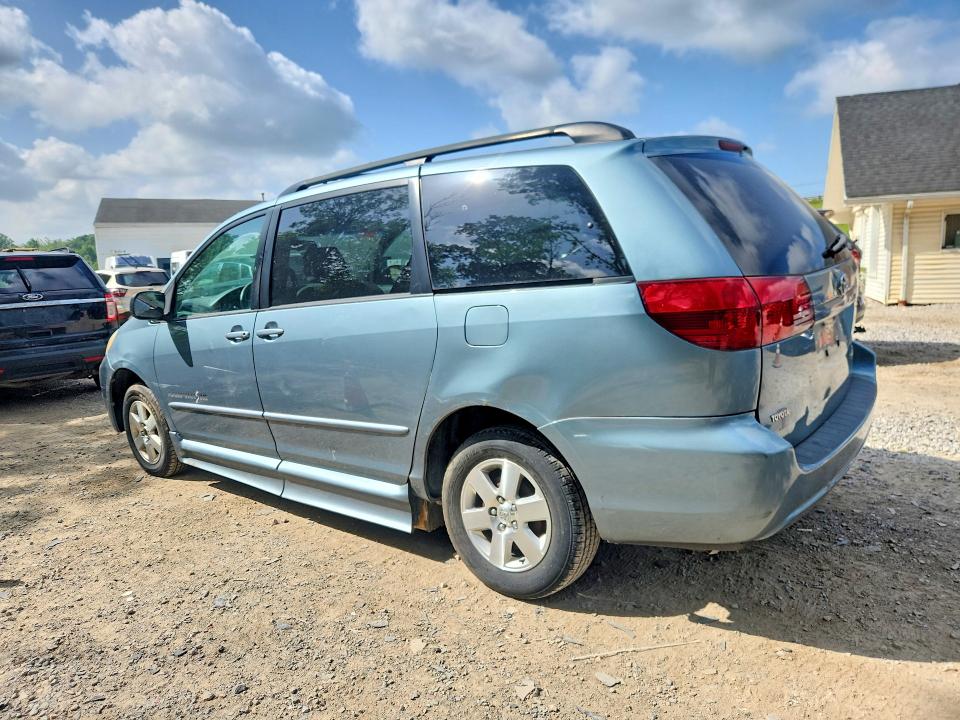 2004 Toyota Sienna VIN 5TDZA23C44S219018 COPART salvage auction — MECHANICAL, Oh - Certificate Of Title, sold $675 on 2026-07-29 (photo 2)