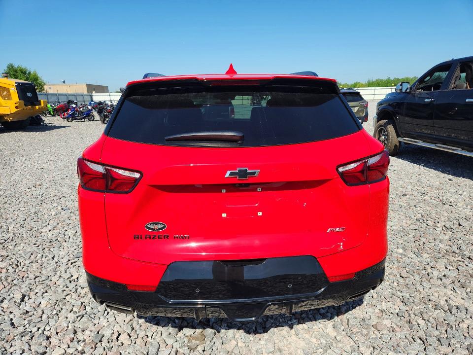 2019 Chevrolet Blazer VIN 3GNKBJRS6KS688764 COPART salvage auction — HAIL, Wi - Certificate Of Title, sold $12,300 on 2026-07-27 (photo 6)