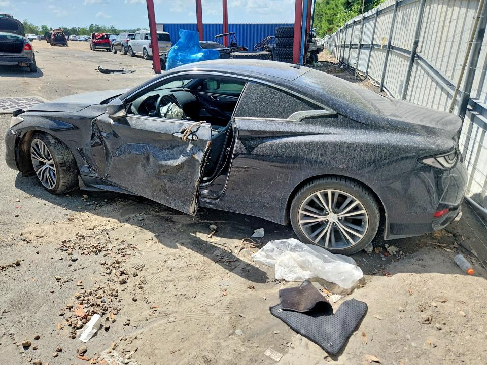 2017 Infiniti Q60 VIN JN1CV7EL9HM320046 COPART salvage auction — FRONT END, FL - CERTIFICATE OF TITLE, sold $1,250 on 2026-07-31 (photo 2)
