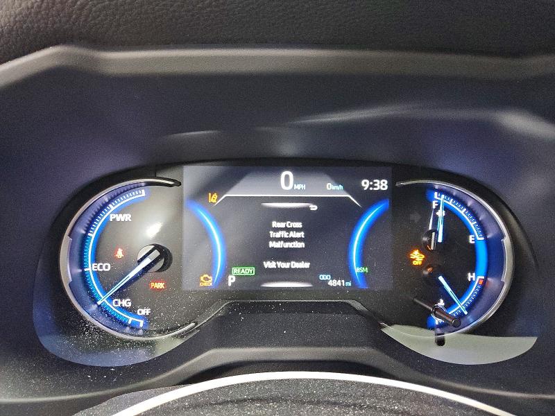 2025 Toyota Rav4 hybrid VIN JTMRWRFV5SJ079997 COPART salvage auction — ALL OVER, Nh - Certificate Of Title, sold $6,700 on 2026-07-28 (photo 9)